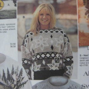 Sherpa Pile Sweater Size Large